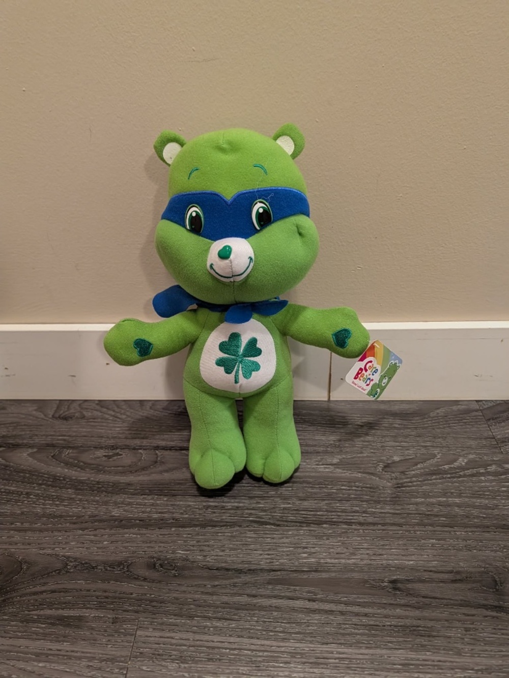 Care Bears Good Luck Bear Superhero Plush